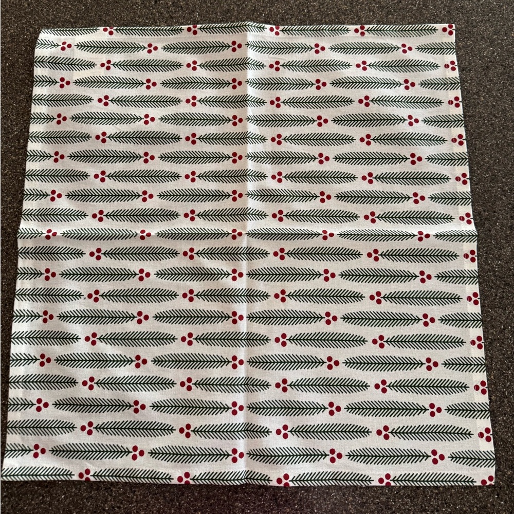 Crate & Barrel Holiday Napkin
